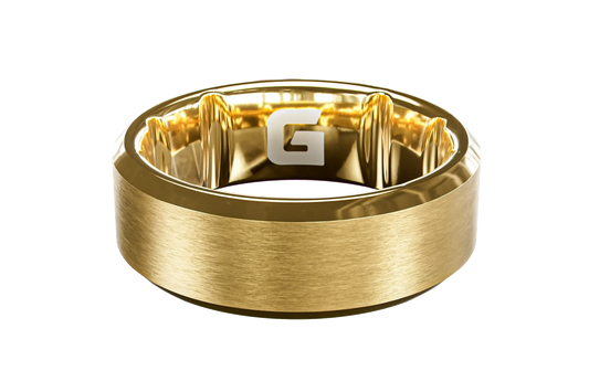 Groove Ring® Titanium - Gold
