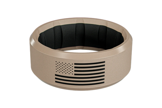 Groove Alpha Hero Flag Ring - Flat Earth