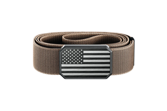 Hero Flag Groove Belt Coyote/Black