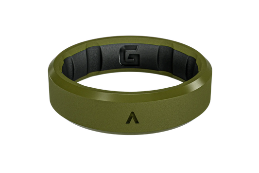 Groove Alpha Ring - Olive Thin