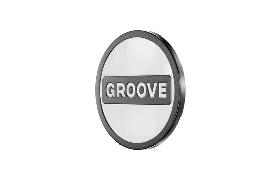 Groove® Golf Ball Marker - White