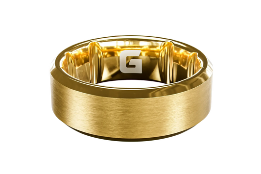 Groove Ring® Tungsten - 24k Gold