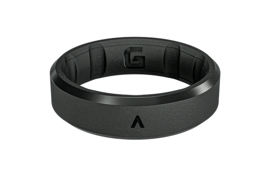 Groove Alpha Ring - Black Thin